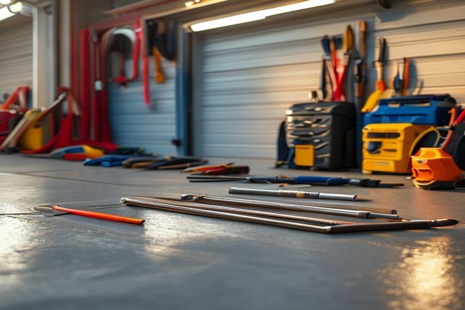 Diego Flores and Sons Garage Door Repairs LLC — professional Garage Door Repair in Granite Falls, branded work van and team — Garage Door Repair near me